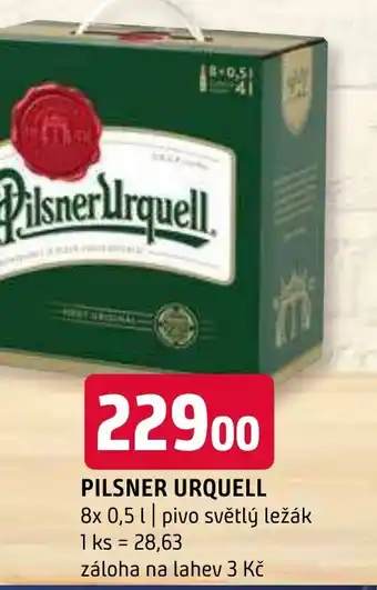 Terno PILSNER URQUELL nabídka