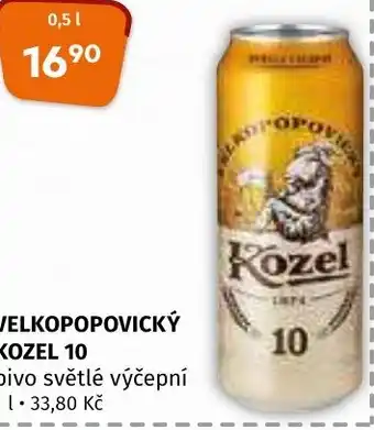 Terno VELKOPOPOVICKÝ KOZEL 10 0.5L nabídka