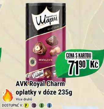 Tamda Foods AVK Royal Charm oplatky v dóze 235g nabídka