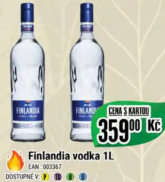 Tamda Foods Finlandia vodka 1L nabídka