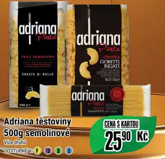 Tamda Foods Adriana těstoviny 500g semolinové nabídka