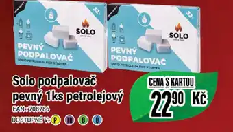 Tamda Foods Solo podpalovač pevný 1ks petrolejový nabídka