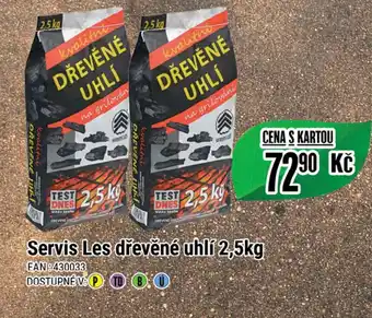 Tamda Foods Servis Les dřevěné uhlí 2,5kg nabídka