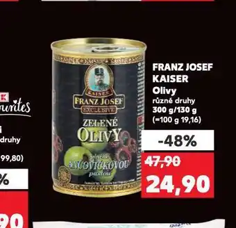 Kaufland Franz josef kaiser olivy nabídka