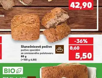 Kaufland Slunečnicové pečivo nabídka