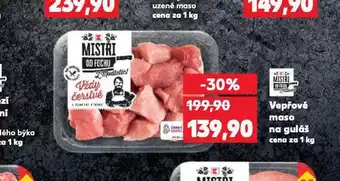 Kaufland Vepřové maso na guláš nabídka