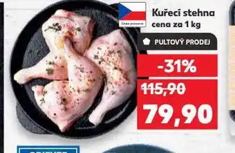 Kaufland Kuřecí stehna nabídka