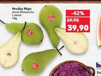 Kaufland Hrušky migo nabídka