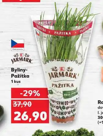 Kaufland Byliny - pažitka nabídka