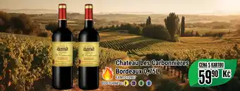 Chateau Les Carbonnieres Bordeaux 0,75L