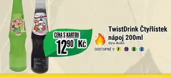 Tamda Foods TwistDrink Čtyřlístek nápoj 200ml nabídka