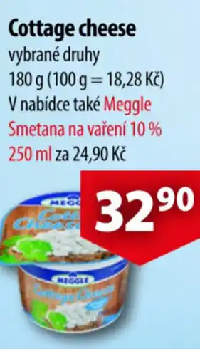 CBA Cottage cheese nabídka