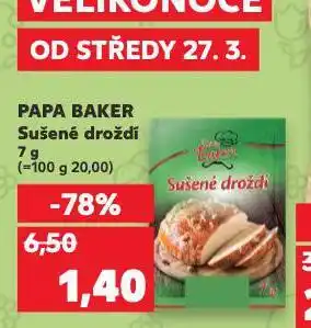 Kaufland Sušené droždí nabídka