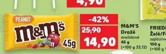 Kaufland M&m´s dražé nabídka