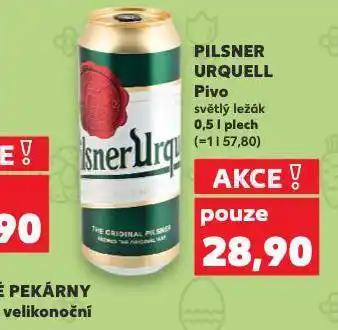 Kaufland Pivo pilsner urquell nabídka