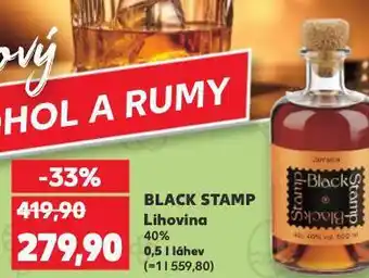 Kaufland Black stamp nabídka