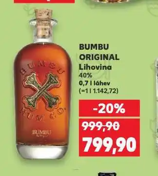 Kaufland Bumbu original nabídka