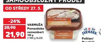 Kaufland Varmuža pomazánka camembert nabídka