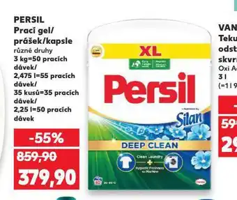Kaufland Persil prací prostředek nabídka
