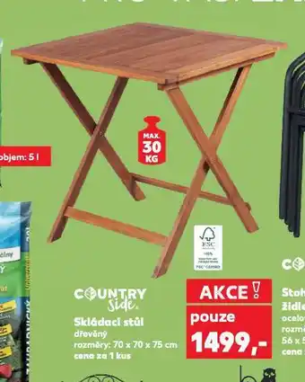 Kaufland Skládací stůl nabídka