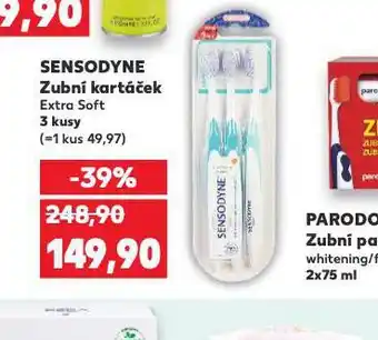 Kaufland Sensodyne zubní kartáček nabídka