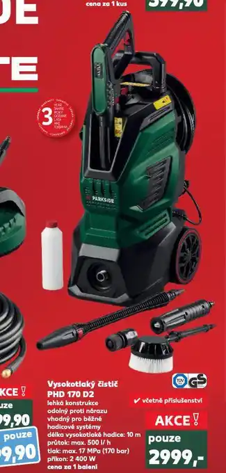 Kaufland Vysokotlkaý čistič nabídka