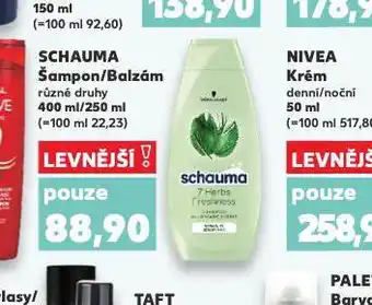 Kaufland Schuama šampon, balzám nabídka