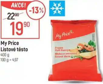 Globus My Price Listové těsto nabídka