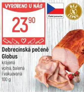 Globus Debrecínská pečeně Globus nabídka