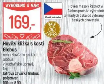 Globus Hovězí kližka s kostí Globus nabídka