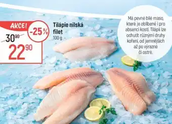 Globus Tilápie nilská filet nabídka