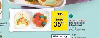 Linecké kolečko lískooříškové