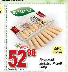 Hruška Bavorská klobása nabídka