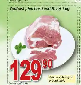 Hruška Vepřová plec bez kosti nabídka