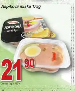 Hruška Aspiková miska nabídka