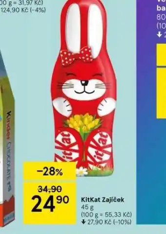 Tesco Kitkat zajíček nabídka