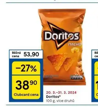 Tesco Doritos nabídka