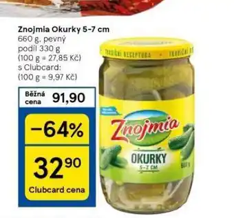 Znojmia okurky 5-7 cm
