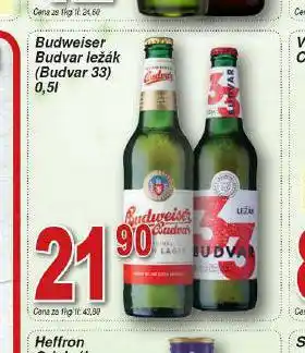 Hruška Pivo budweiser budvar nabídka