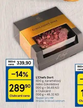 Tesco L´chefs dort nabídka