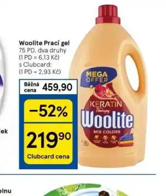 Tesco Woolite prací gel nabídka