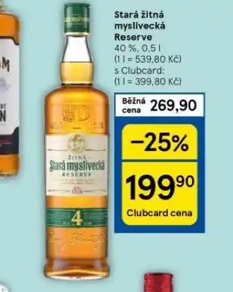 Tesco Stará žitná myslivecká reserve nabídka