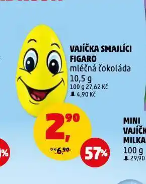 Penny Market Vajíčka smajlíci figaro nabídka