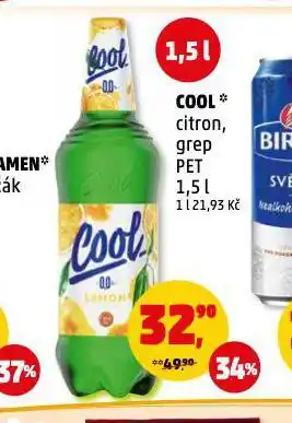 Penny Market Cool nealkoholické pivo nabídka