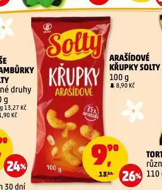 Penny Market Arašídové křupky solty nabídka