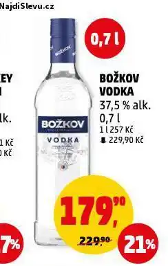 Penny Market Božkov vodka nabídka