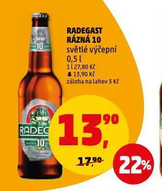 Penny Market Pivo radegast nabídka
