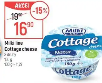 Globus Milki line Cottage cheese nabídka