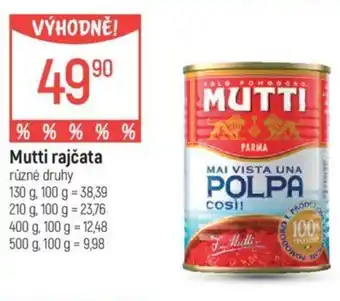 Globus Mutti Rajcata nabídka