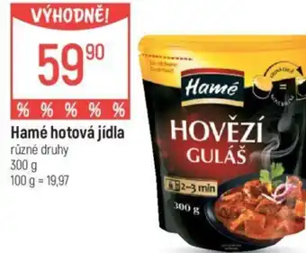 Globus Hamé hotová jídla nabídka
